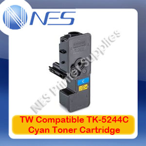 TW TK-5244C A-Grade Compatible CYAN HY Toner->Kyocera M5526CDN/M5526CDW/P5026CDN/P5026CDW (3K)